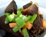 A picture of step 3 of Black Pepper Beef.