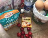 Vaníliás/cseresznyés torta (no cukor⛔️) recept fázis 1 fotója