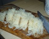 Savanyúkáposztás, kolbászos pogácsa (maradékmentő) recept fázis 1 fotója
