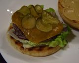 Tojásos-baconös sajtburger 🥚🥓🍔 recept fázis 7 fotója