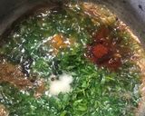A picture of step 3 of Palak koftay.