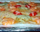 Foto del paso 10 de la receta: Pizza de alcachofa y langostinos