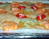 Foto del paso 10 de la receta: Pizza de alcachofa y langostinos