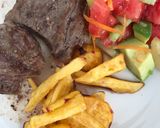 Foto del paso 2 de la receta: Camote frito con lomito