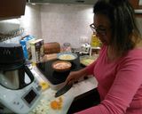 Foto del passaggio 6 della ricetta #ciaksicucina #cookpad gateau alla #zucca