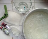 Gambar langkah 1 resipi Agar-agar Kering (aiskrim soda).
