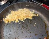 A picture of step 5 of Chicken and Chorizo Carbonara.