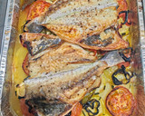 Foto del paso 6 de la receta: Doradas al horno con patatas y verduras