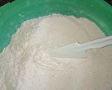A picture of step 1 of Richdough soft mandazi #Author marathon.