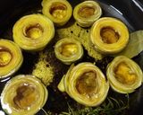 Foto del paso 2 de la receta Alcachofas confitadas rellenas de carrilleras al Oporto