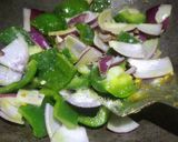 कड़ाई पनीर(kadai paneer recipe in Hindi) रेसिपी चरण 3 फोटो