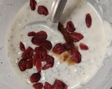 A picture of step 4 of No Egg Chia Seeds - Cranberry Pancake 🥞.