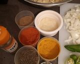 A picture of step 1 of Brain masala /magaz fry.