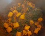 Foto del paso 6 de la receta: Potaje de azukis, calabaza y espinacas (olla rápida) 🌿