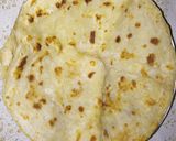 A picture of step 5 of Soft layed chapatis.