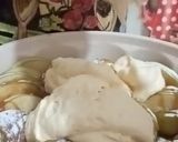 Pas rețetă Prăjitură turnată cu mere caramelizate 5 fotografie