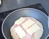 Une image de l'étape 1 de Pancakes fourrés jambon, fromage de raclette.