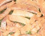 Foto del paso 6 de la receta: Torta de Sushi con Salmón, Algas Nori y Chía