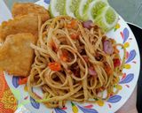 Foto langkah ke 3 dari resep Spaghetti Aglio Olio sesat.