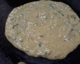 A picture of step 3 of Cucumber Chila / spicy pancakes.