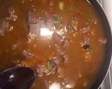 Foto del paso 7 de la receta: Arroz con presa ibérica, verduras de otoño y bosque de bimi