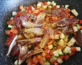 Foto del paso 4 de la receta: Couscous de brócoli con huevo poché al pimentón
