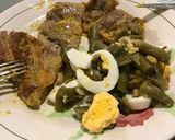 Foto del paso 5 de la receta: Bondiola a la mostaza con chaucha y huevo!! Riquísimo!