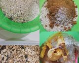 Foto langkah ke 1 dari resep Eggless Peanut butter Muesli cookies (oat cookies).