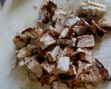 A picture of step 1 of Smoked Whiskey Pickle Grilled Chicken Salad.