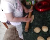 Ökörszem Túrós, csoki krémes, eper dzsemes recept fázis 5 fotója