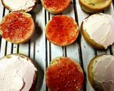 A picture of step 2 of Classic Victoria sponge mini cakes.