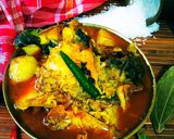 মুড়ি ঘন্ট (muri ghanto recipe in Bengali) রেসিপি ধাপ - 6 ছবি