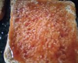 A picture of step 2 of Monster face pizza.
