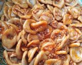 A picture of step 5 of Orecchiette with Primitivo di Manduria.