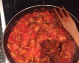 Foto del paso 5 de la receta: Albóndigas con champiñones en salsa de tomate