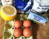 Foto del paso 1 de la receta Brownie de limón y coco 🍋🥥