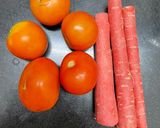 क्रीम ऑफ़ टोमेटो सूप (cream of tomato soup recipe in Hindi) रेसिपी चरण 1 फोटो