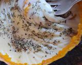 Foto del paso 3 de la receta: Zapallo cabutia relleno de amaranto y quesos 🎃 🌱 🧀