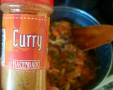 Foto del paso 4 de la receta: Pollo, verduras y champiñones al curry en olla de cocción lenta