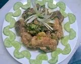 Hình bước làm 5 của món Sườn sốt me bơ đậu phộng