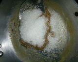 A picture of step 7 of Aate ka sheera.