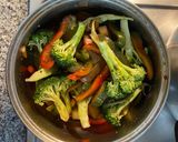 Foto del paso 1 de la receta: Verduras al horno con salchicha y frijoles