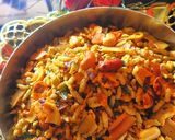 A picture of step 4 of Bhajak Poha Chivda.
