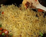 A picture of step 4 of Indomie noodles.