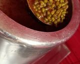 A picture of step 2 of Chatpate moong.