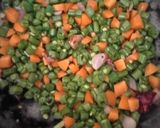 கேரட்,பீன்ஸ் பொரியல் (carrot,beans poriyal recipe in tamil) ரெசிபி ஸ்டேப் 3 புகைப்படம்