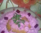 A picture of step 4 of Labneh with Beetroot.