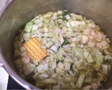Foto del paso 2 de la receta: Potaje PALMERO de Trigo y Verduras “Receta típica de la isla de La Palma”