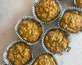 A picture of step 7 of Healthy Tropical Lunch Muffins.