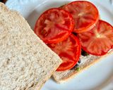 Hình bước làm 3 của món 🌱 Sandwich Kẹp Tempeh Đậu Thận